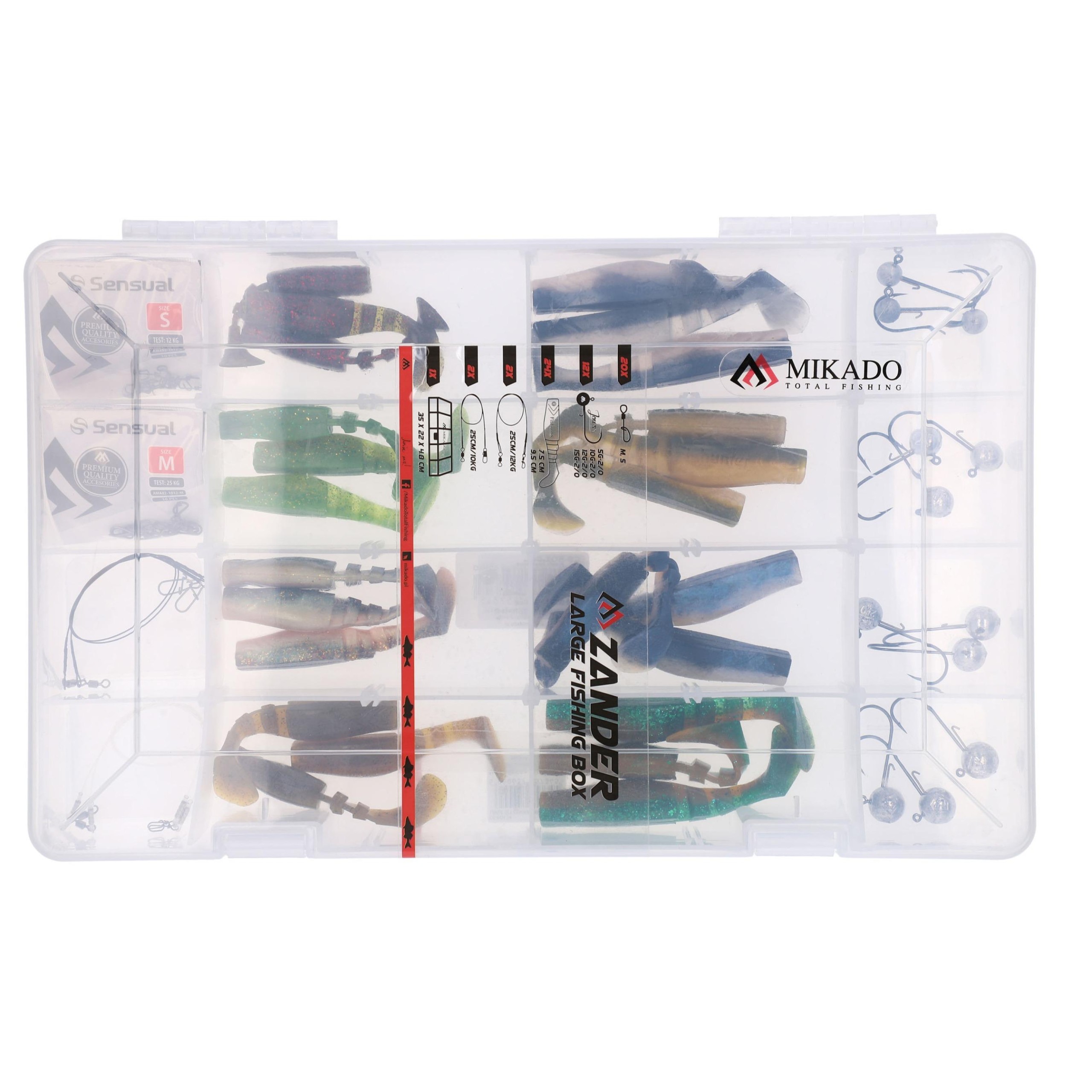 KIT COMPLETO DEPREDADORES: LUCIO, LUCIOPERCA, PERCAS, TRUCHA Y BASS - Imagen 3