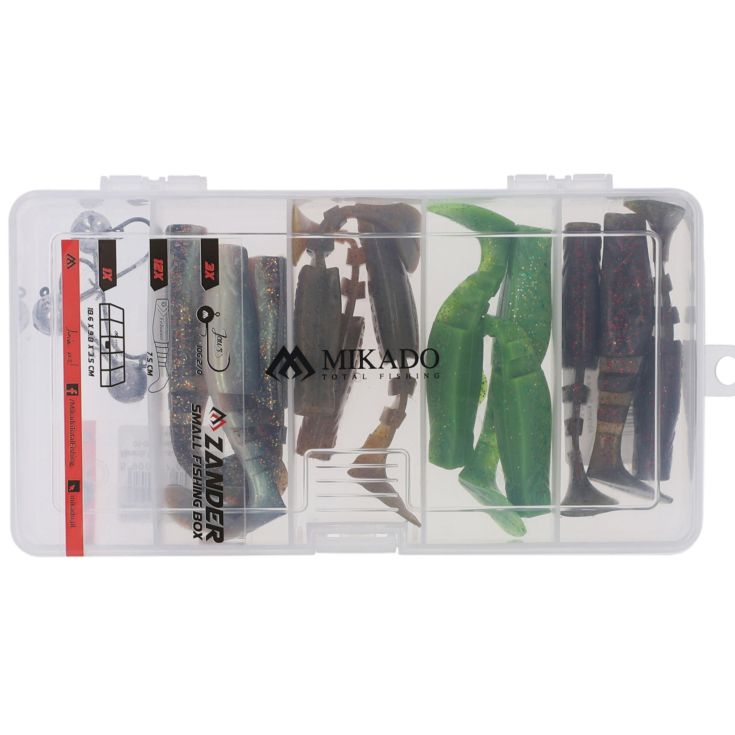 KIT COMPLETO DEPREDADORES: LUCIO, LUCIOPERCA, PERCAS, TRUCHA Y BASS