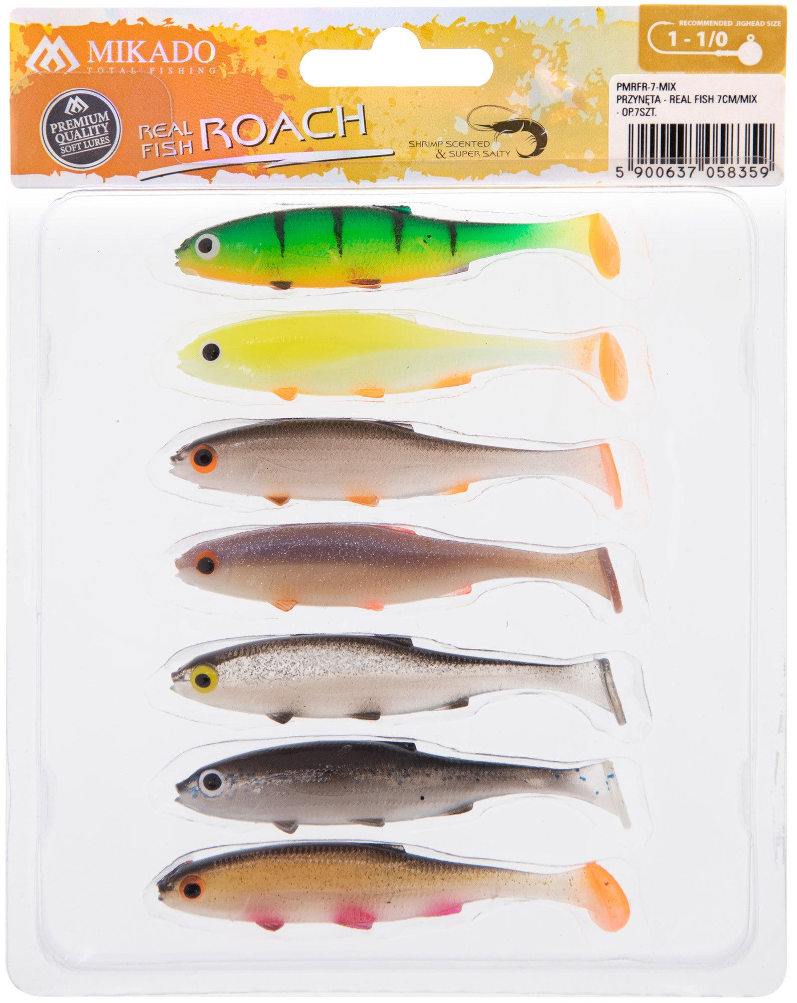 REAL FISH ROACH 7CM - Imagen 10