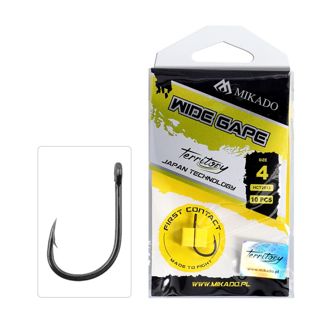 ANZUELOS WIDE GAPE PARA CARPFISHING
